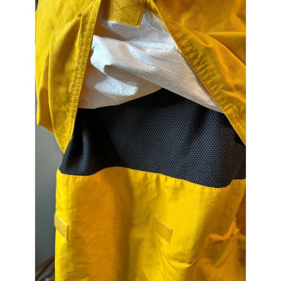 Port Authorities Men Charger Vest Black Yellow Reversible Zip Wind Water Res  M - Picture 5 of 10